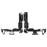 Charging Port Flex Cable For iPhone 15 Plus (Pull) (Black)