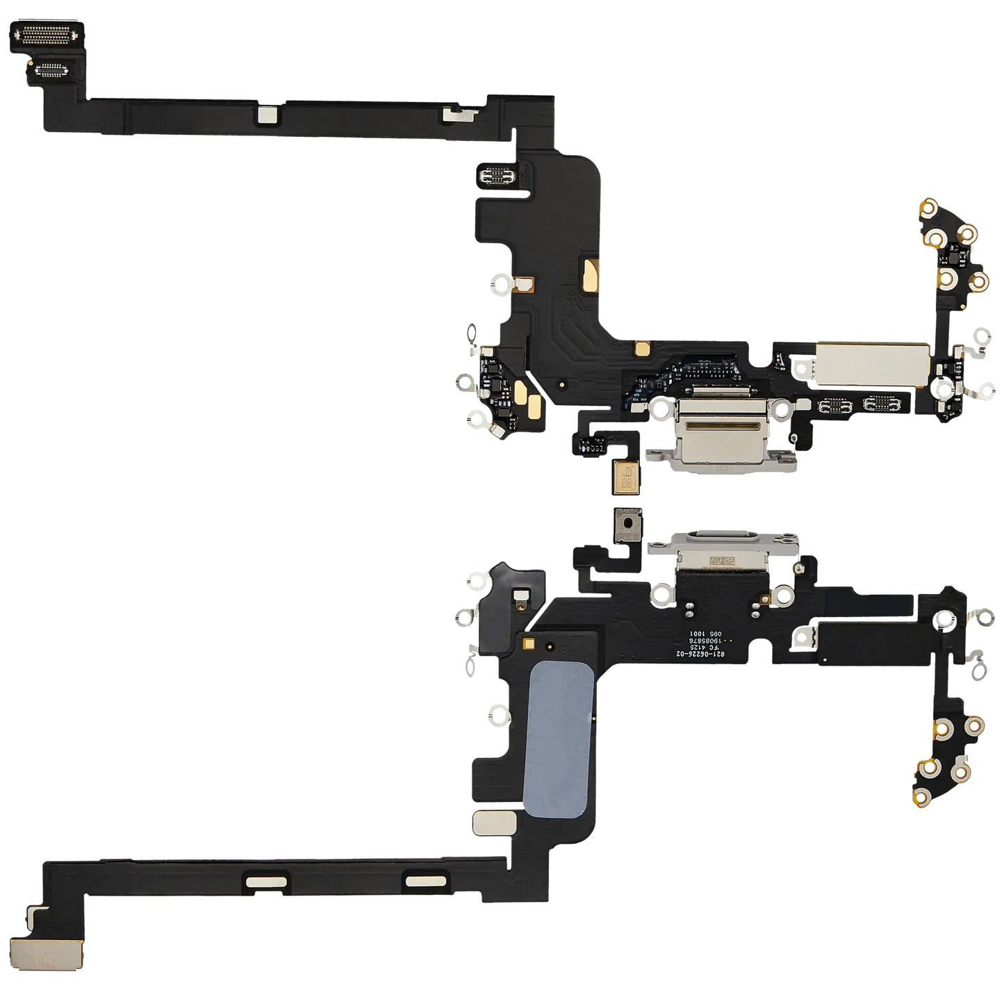 Charging Port Flex Cable For iPhone 17 Pro (Pull) (International Version) (Silver)