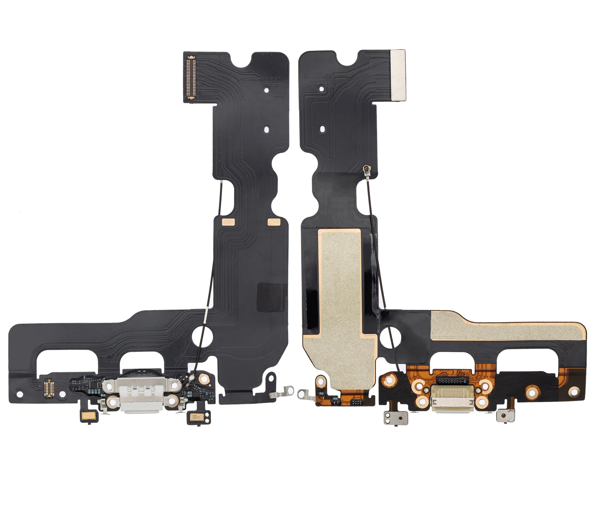Charging Port Flex Cable For iPhone 7 Plus (Pull) (Silver)