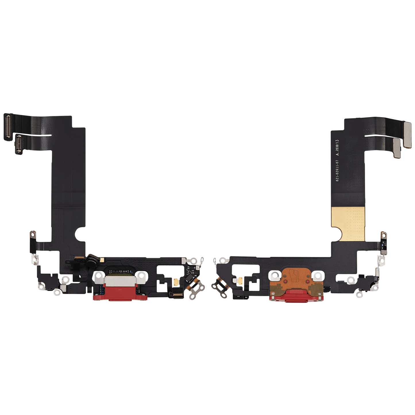 Charging Port Flex Cable For iPhone 12 Mini (Pull) (Red)