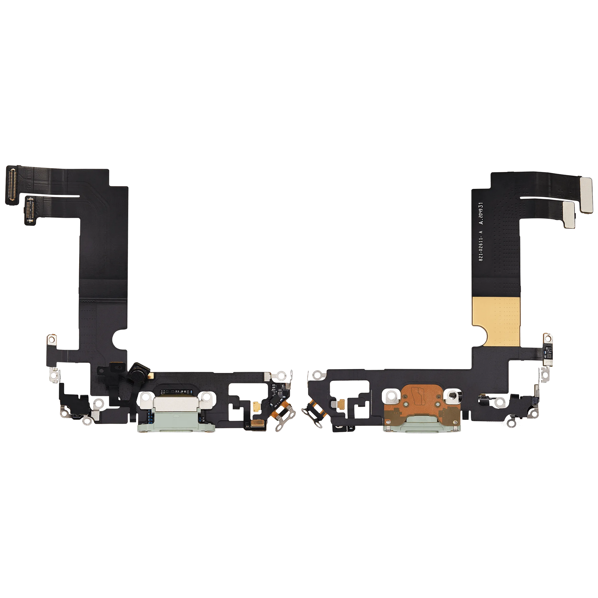 Charging Port Flex Cable For iPhone 12 Mini (Pull) (Green)