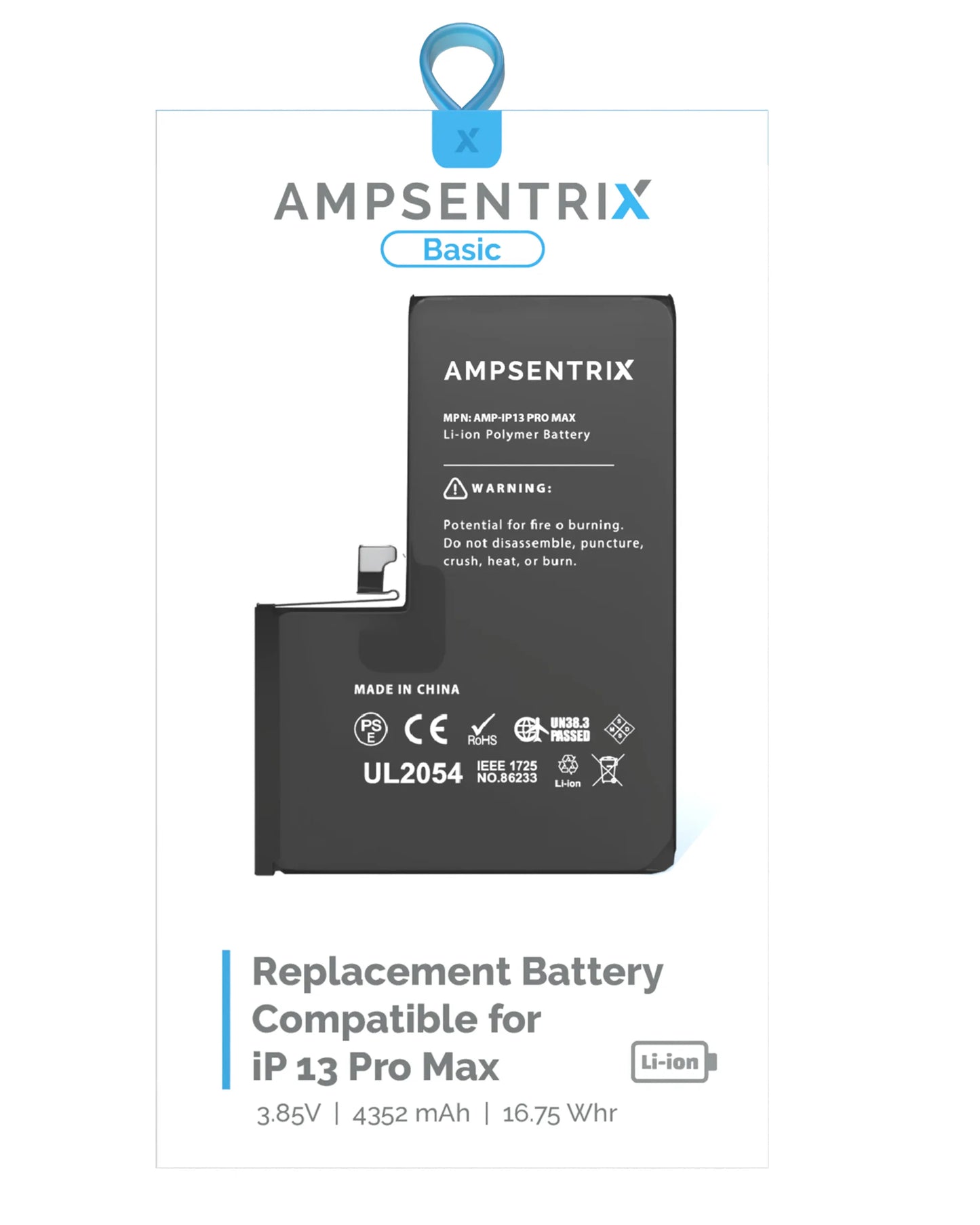 Replacement Battery For iPhone 13 Pro Max (Standard)