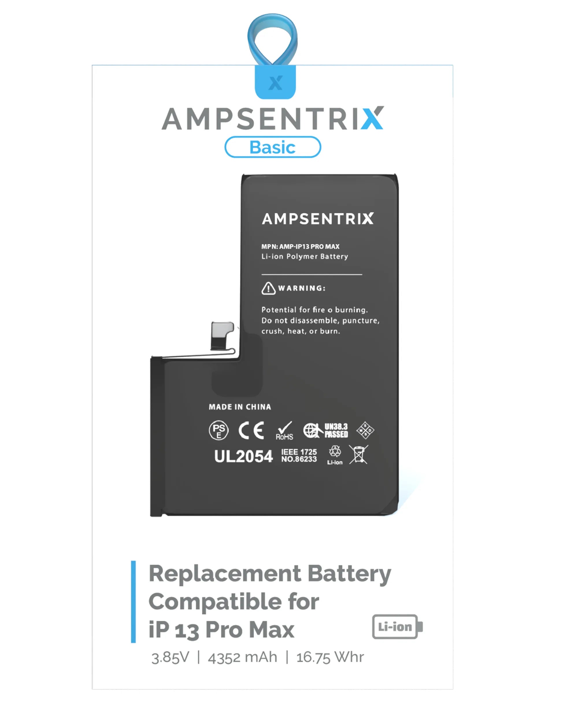 Replacement Battery For iPhone 13 Pro Max (Standard)