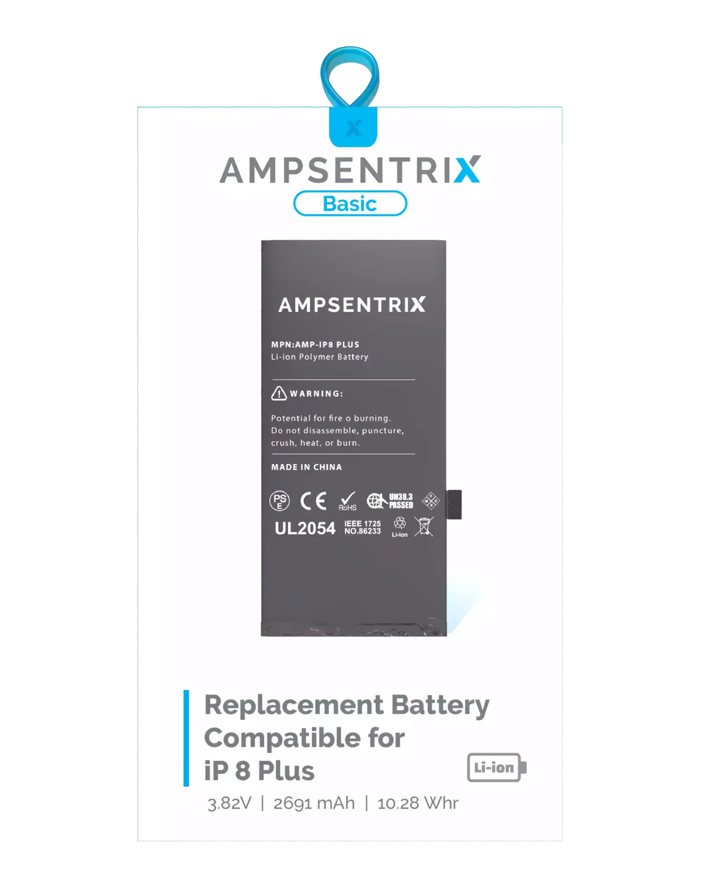 Replacement Battery For iPhone 8 Plus (Standard)