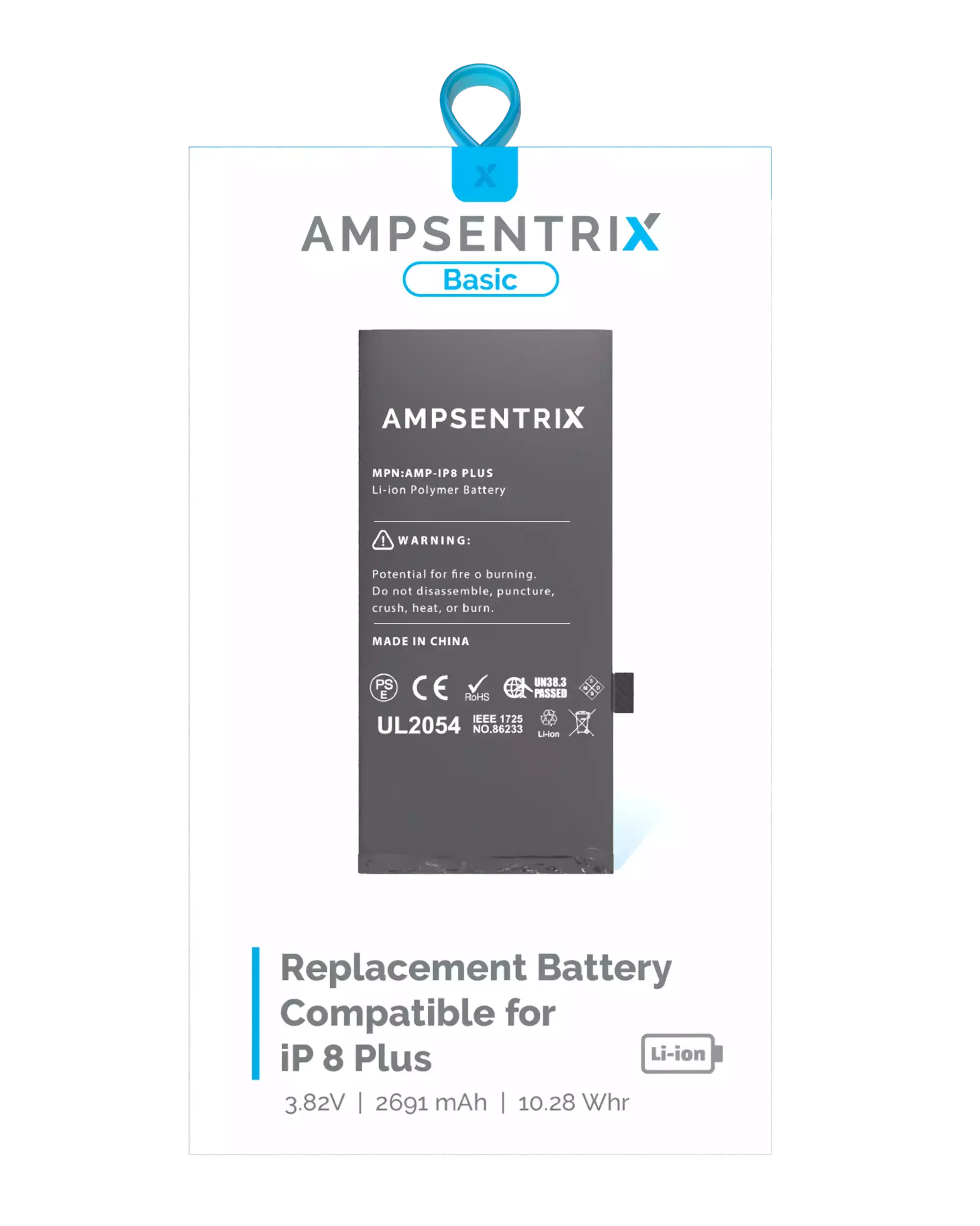 Replacement Battery For iPhone 8 Plus (Standard)