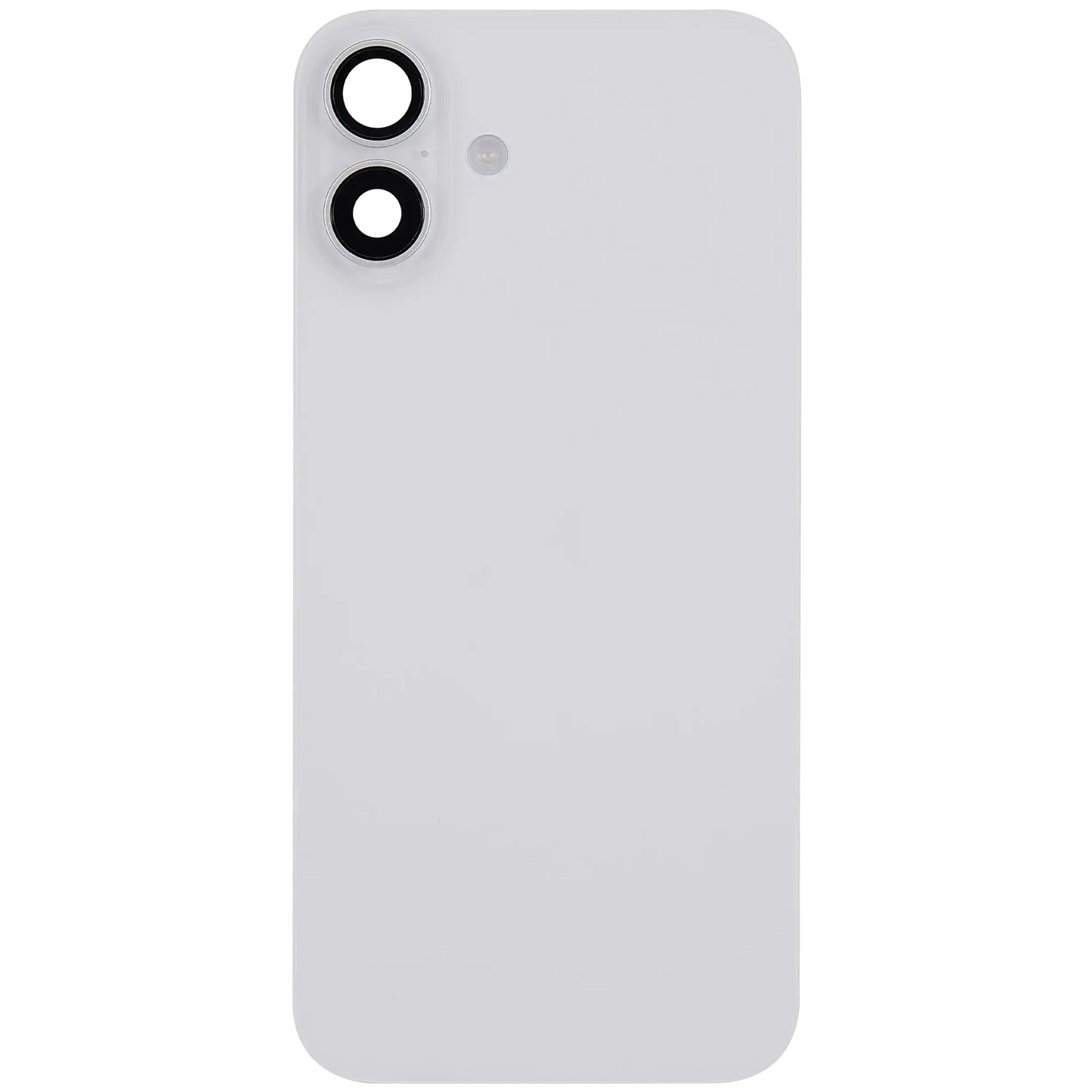 Back Glass w/ MagSafe Magnet & NFC & Flashlight Flex For iPhone 16 Plus (Pull) (White)