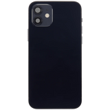 Back Housing W/ Charging Port Flex & Small Parts For iPhone 12 (US Version) (Used OEM) (Pull) (Black)