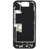 Mid-Frame Housing W/ Charging Port Flex & Small Parts For iPhone 16 Pro (EU / Global Version) (Pull) (Black Titanium)