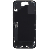 Mid-Frame Housing W/ Charging Port Flex & Small Parts For iPhone 16 Plus (US Version) (Pull) (Black)
