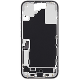 Mid-Frame Housing W/ Charging Port Flex & Small Parts For iPhone 16 (EU / Global Version) (Pull) (White)
