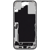 Mid-Frame Housing W/ Charging Port Flex & Small Parts For iPhone 16 Plus (US Version) (Pull) (White)