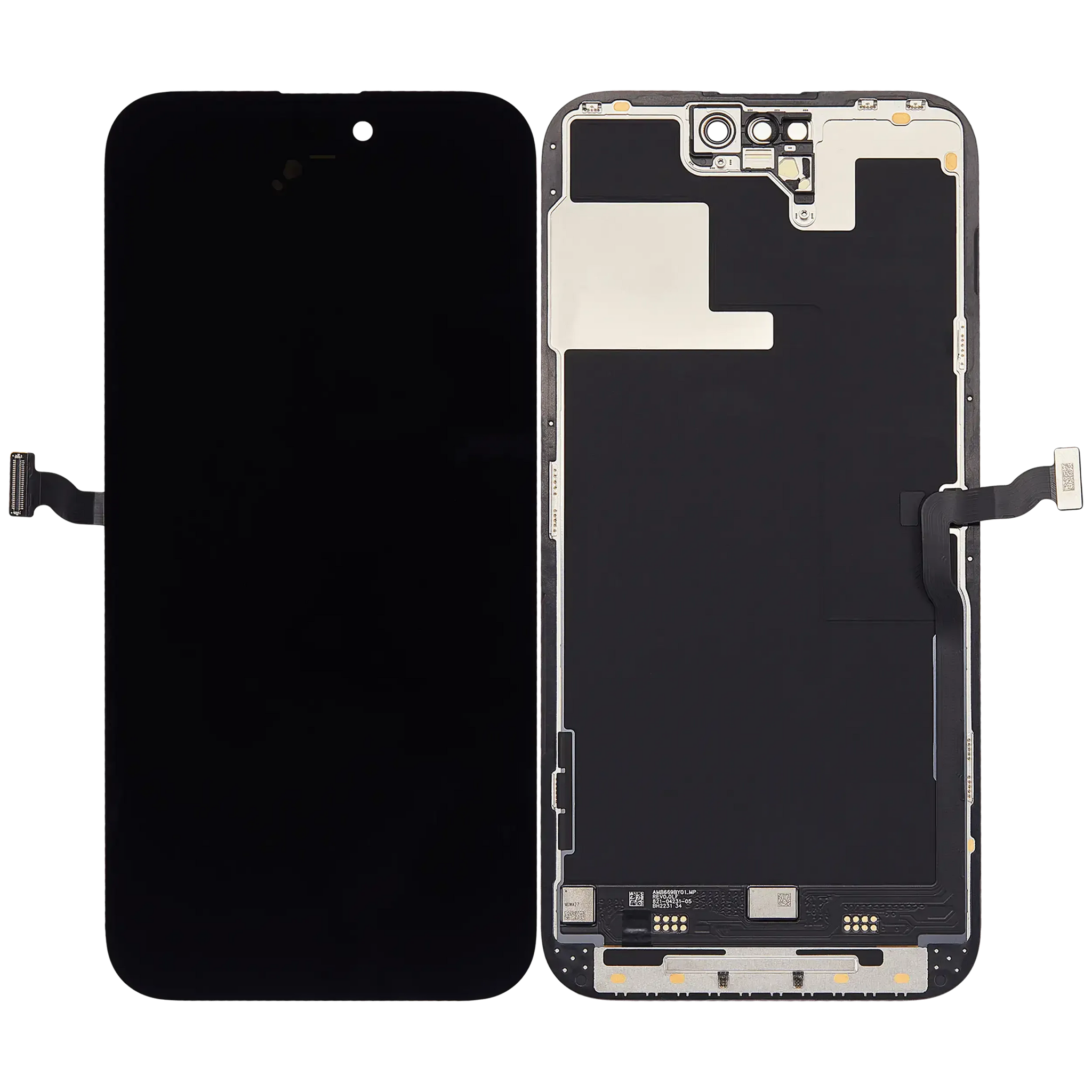 OLED Assembly For iPhone 14 Pro with Light Sensor Flex Cable (Pull A)