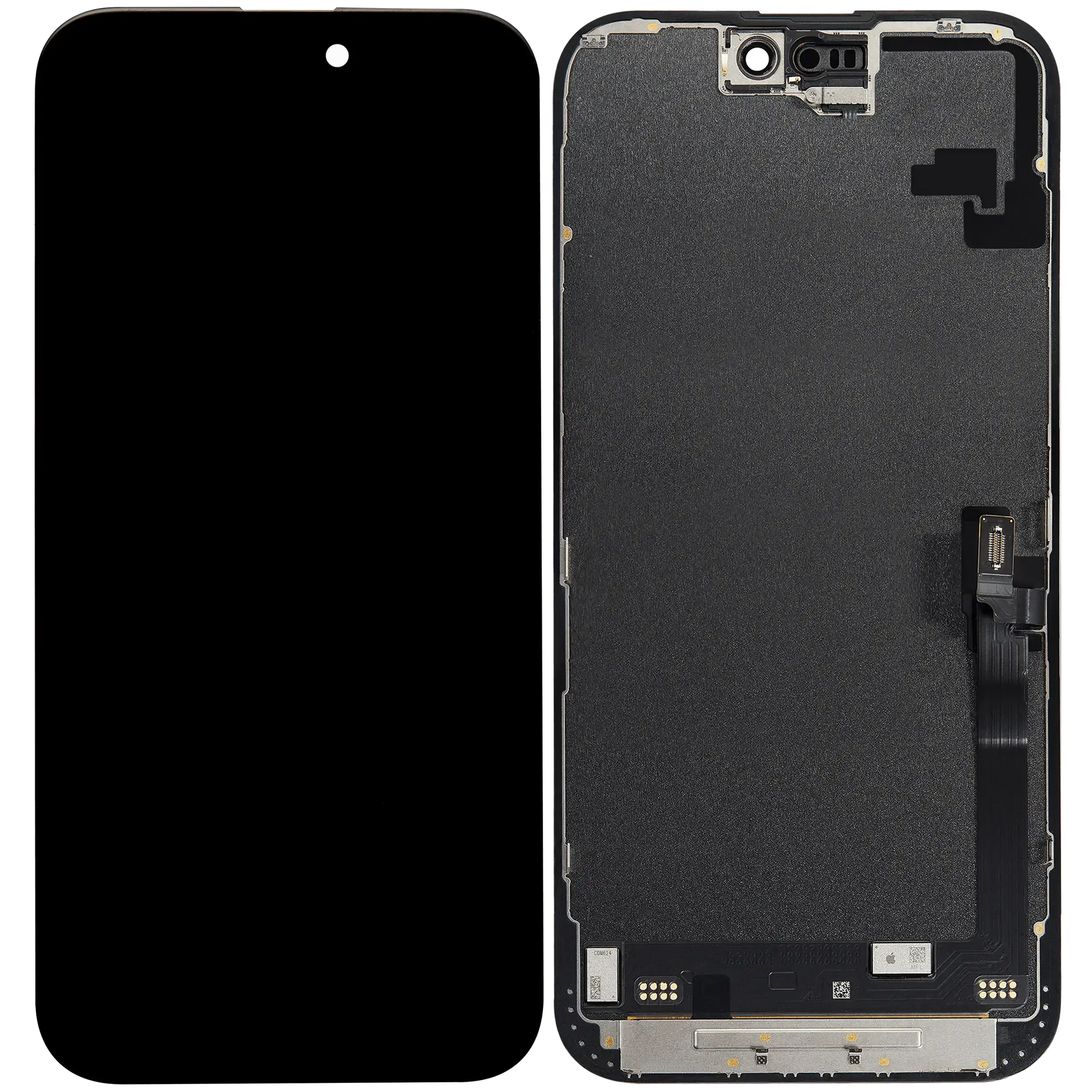 OLED Assembly For iPhone 16 Plus with Light Sensor Flex Cable ( Pull A)