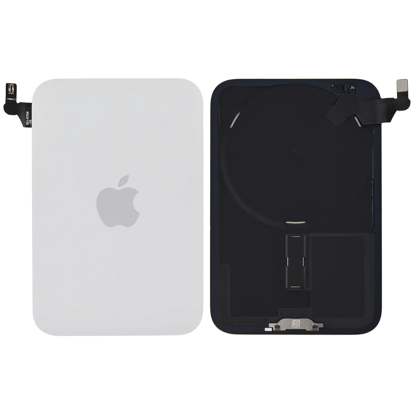 Back Glass w/ MagSafe Magnet & NFC For iPhone 17 Pro (Pull) (Silver)