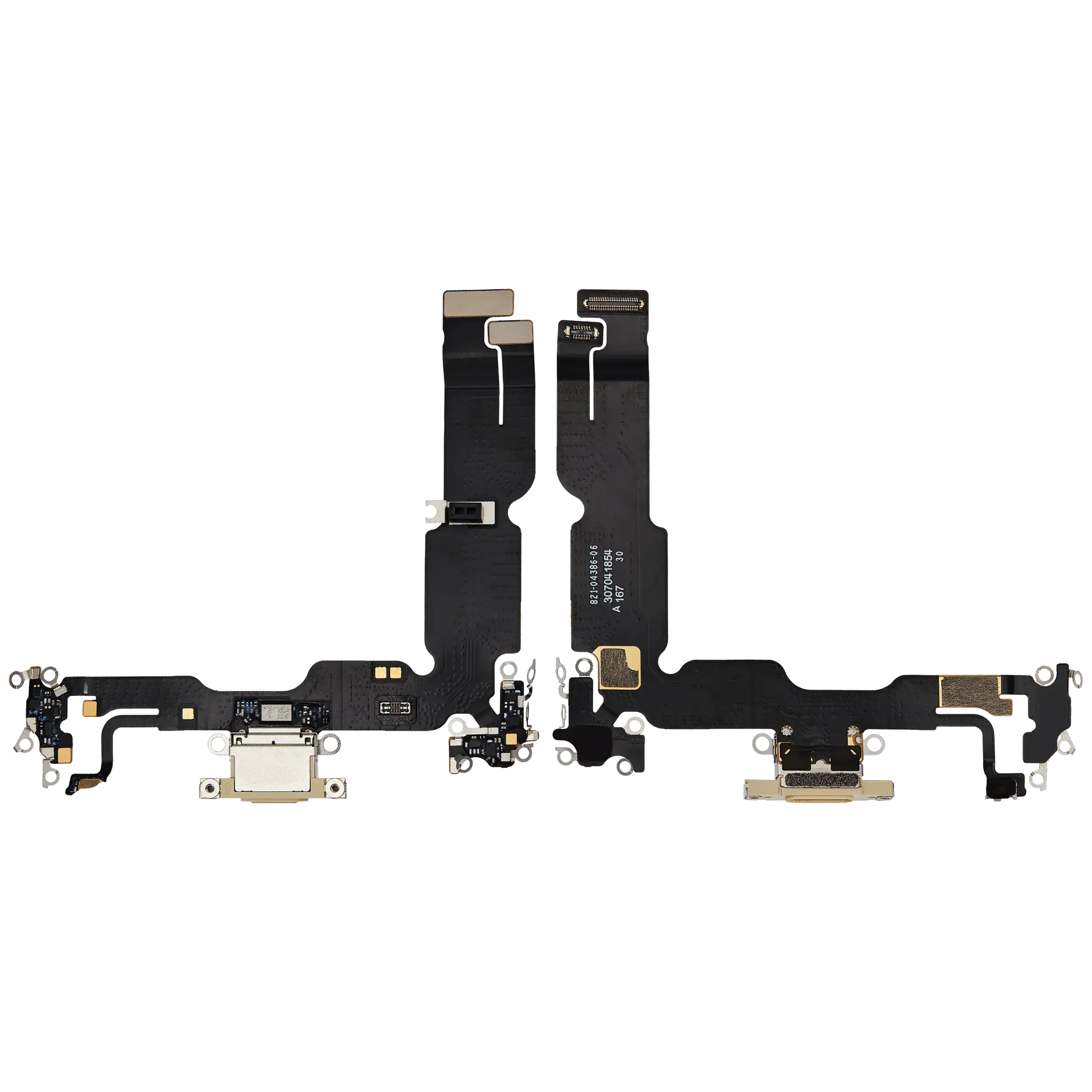 Charging Port Flex Cable For iPhone 15 Plus (Pull) (Yellow)