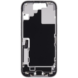 Mid-Frame Housing W/ Charging Port Flex & Small Parts For iPhone 17 (US Version) (Pull) (White)