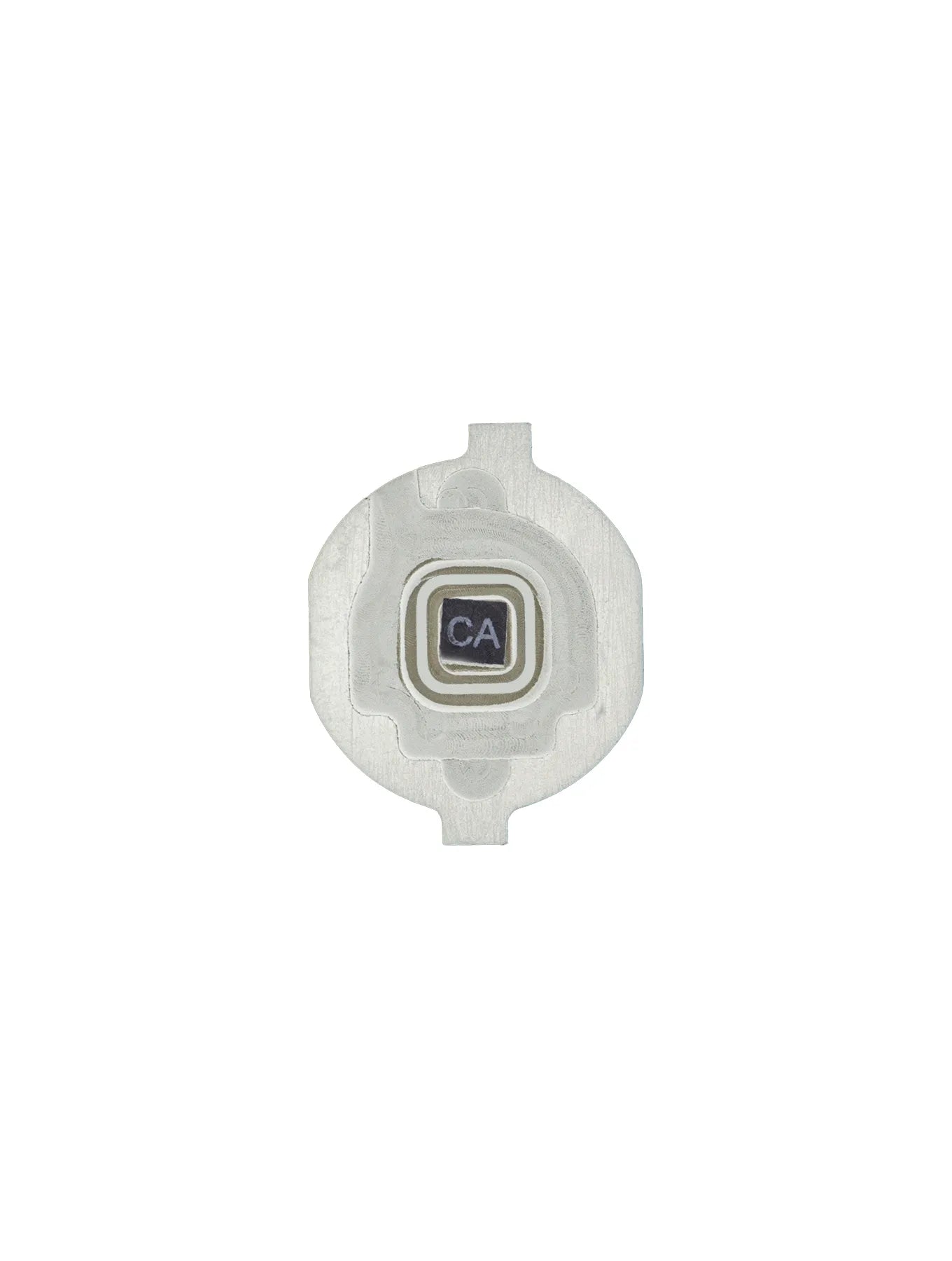 Home Button With Flex For iPhone 4 (White) (Pull)