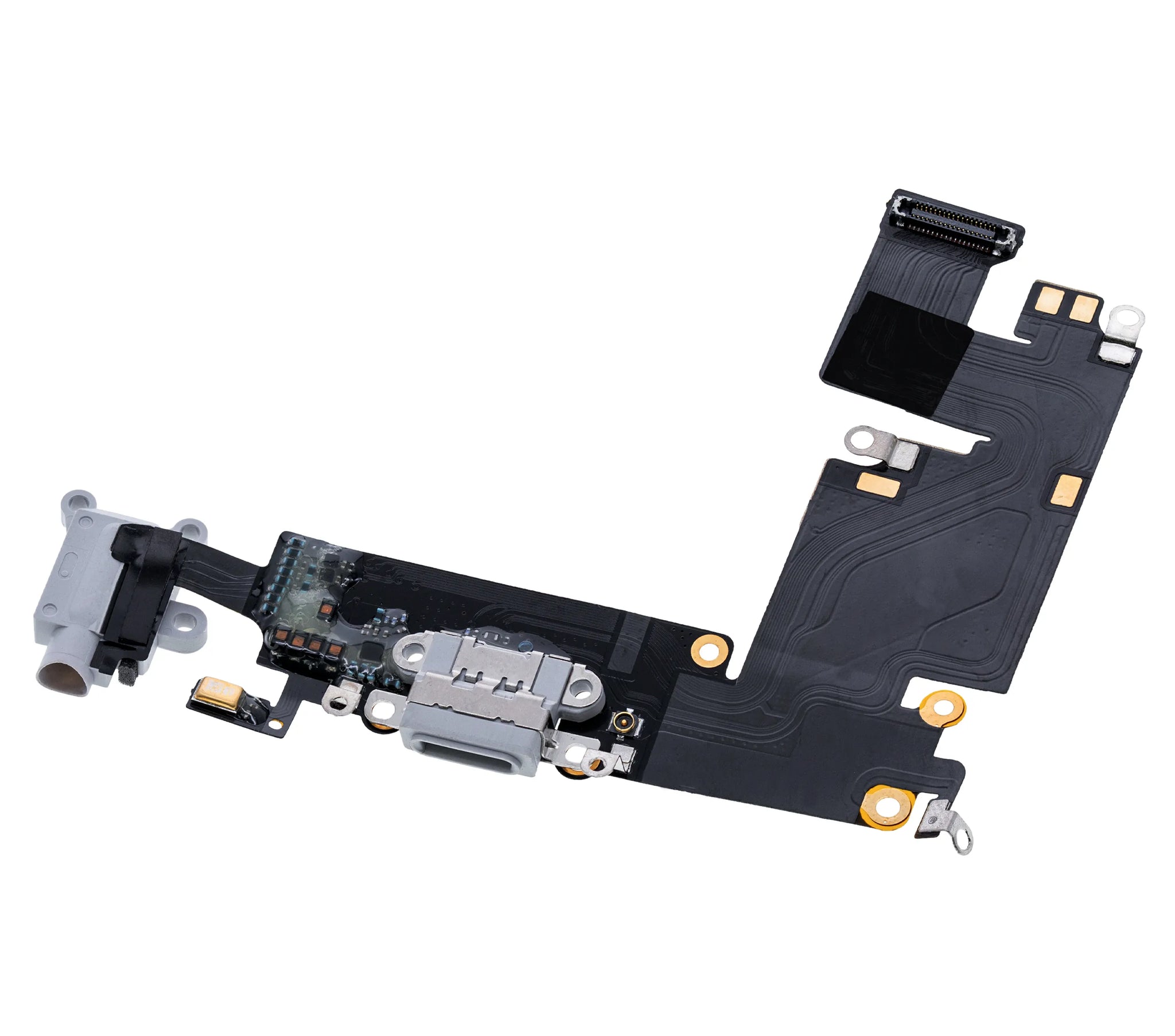 Charging Port Flex Cable For iPhone 6 Plus (Pull) (Silver)