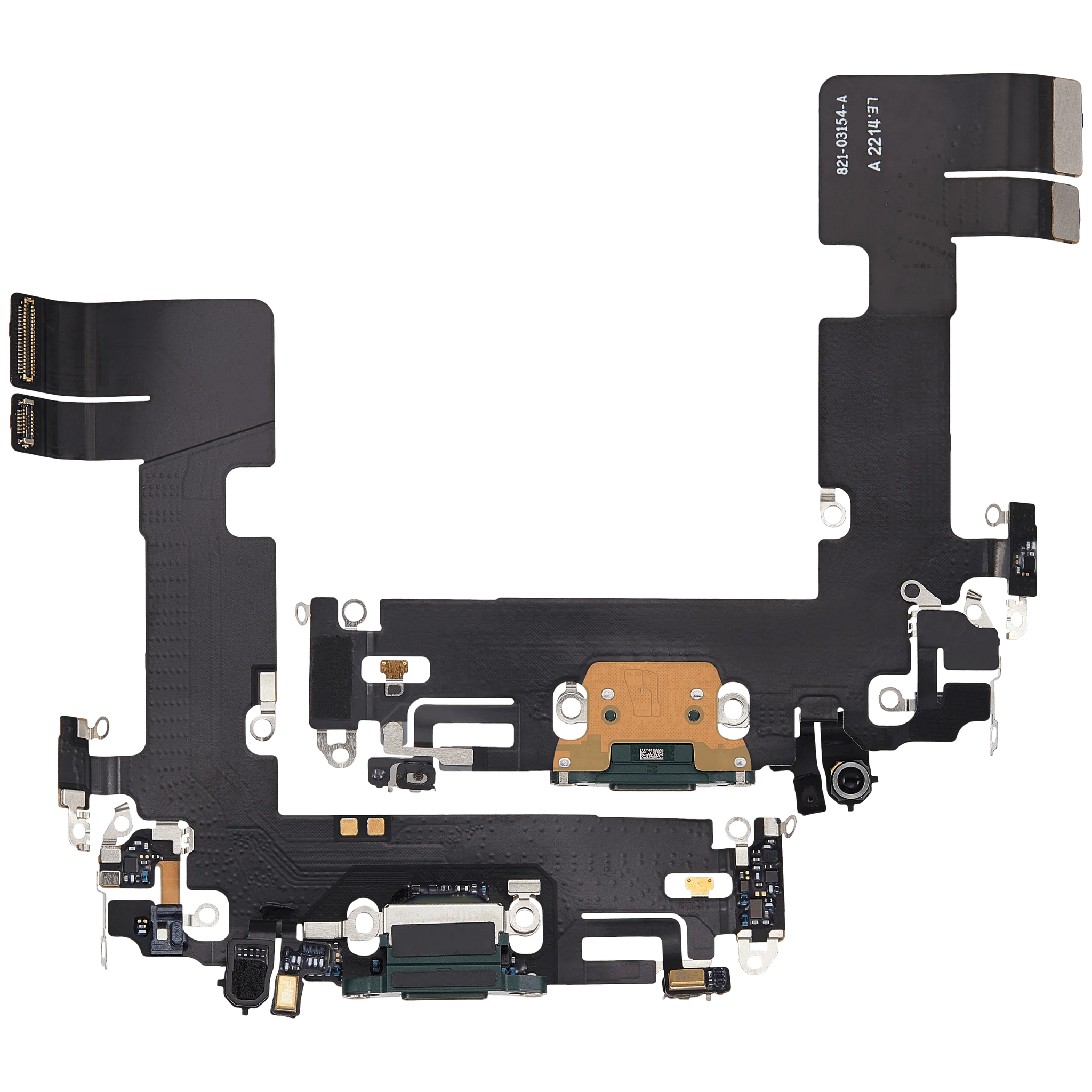 Charging Port Flex Cable For iPhone 13 (Pull) (Green)