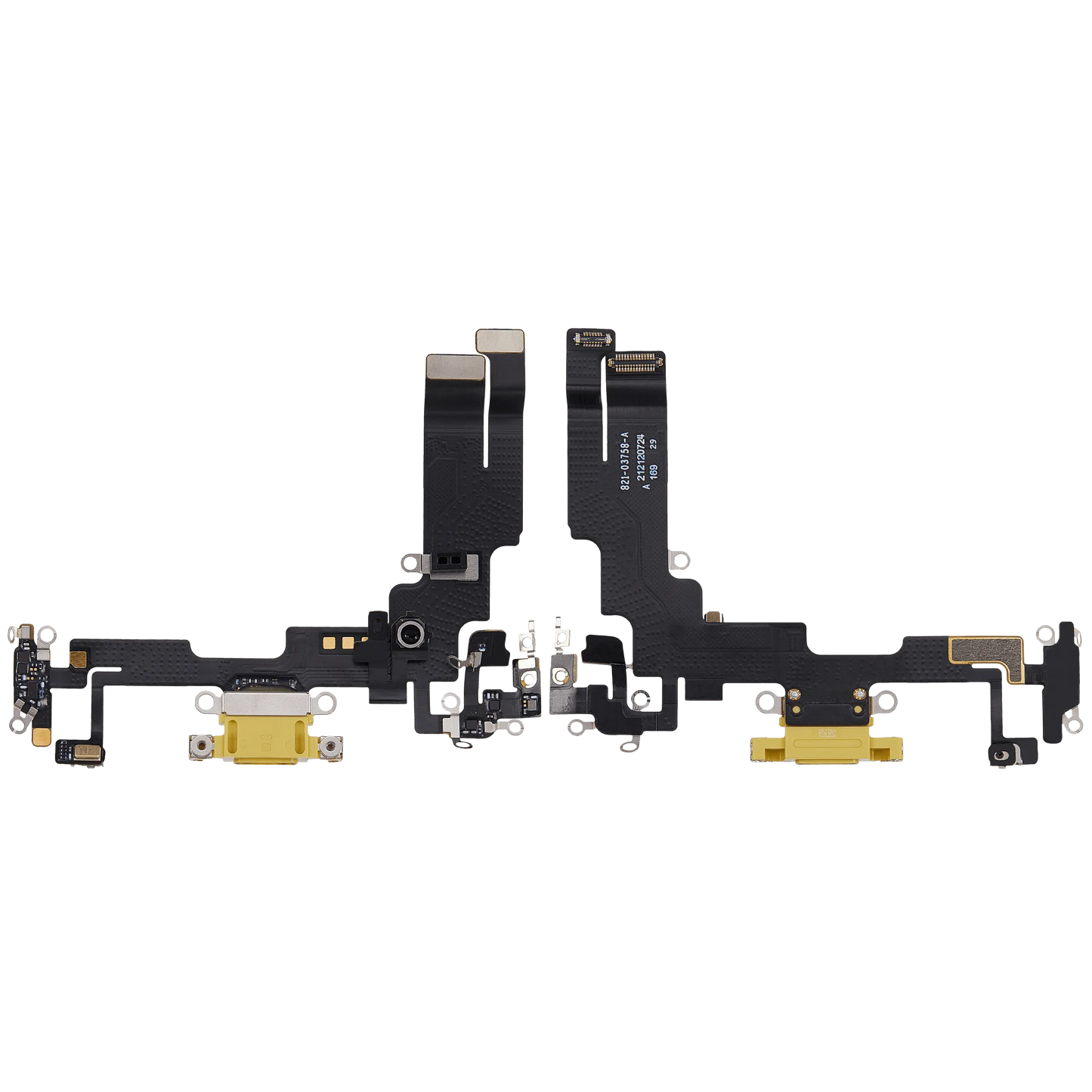 Charging Port Flex Cable For iPhone 14 (Pull) (Yellow)