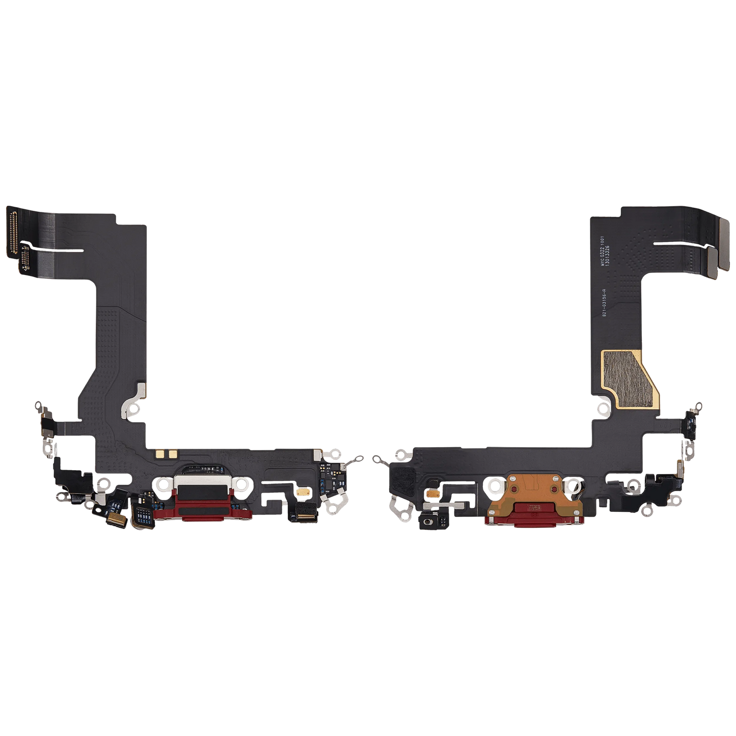 Charging Port Flex Cable For iPhone 13 Mini (Pull) (Pink)