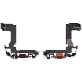 Charging Port Flex Cable For iPhone 13 Mini (Pull) (Pink)