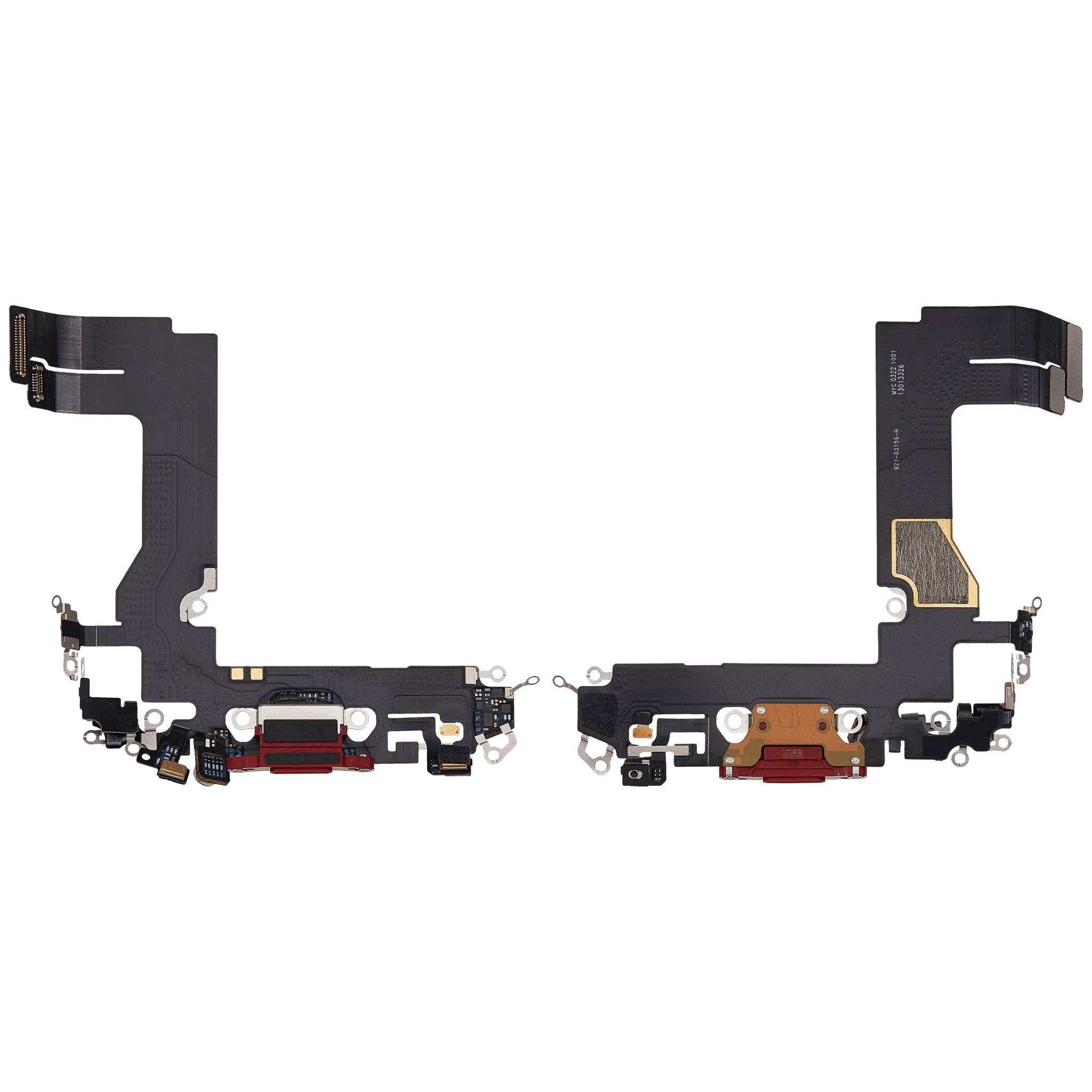 Charging Port Flex Cable For iPhone 13 Mini (Pull) (Red)