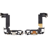 Charging Port Flex Cable For iPhone 12 Mini (Pull) (White)