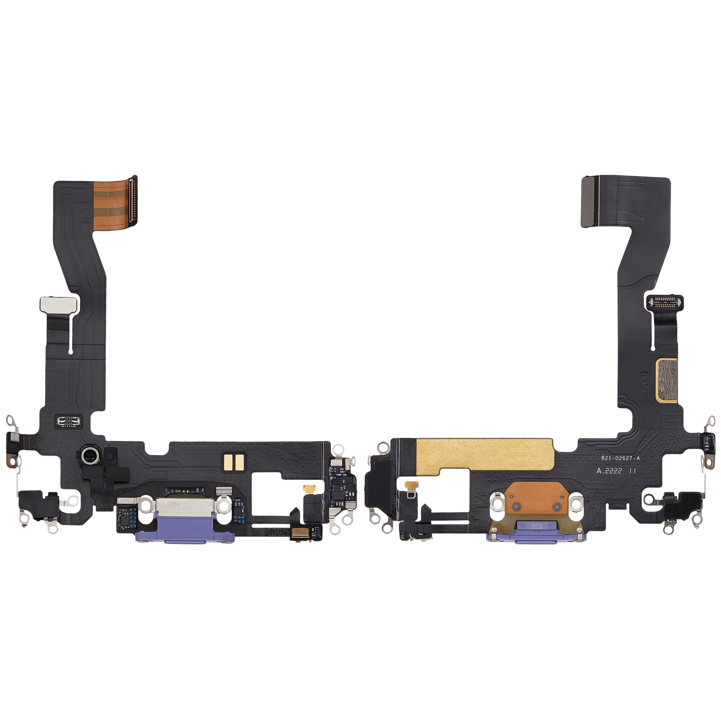 Charging Port Flex Cable For iPhone 12 (Pull) (Purple)