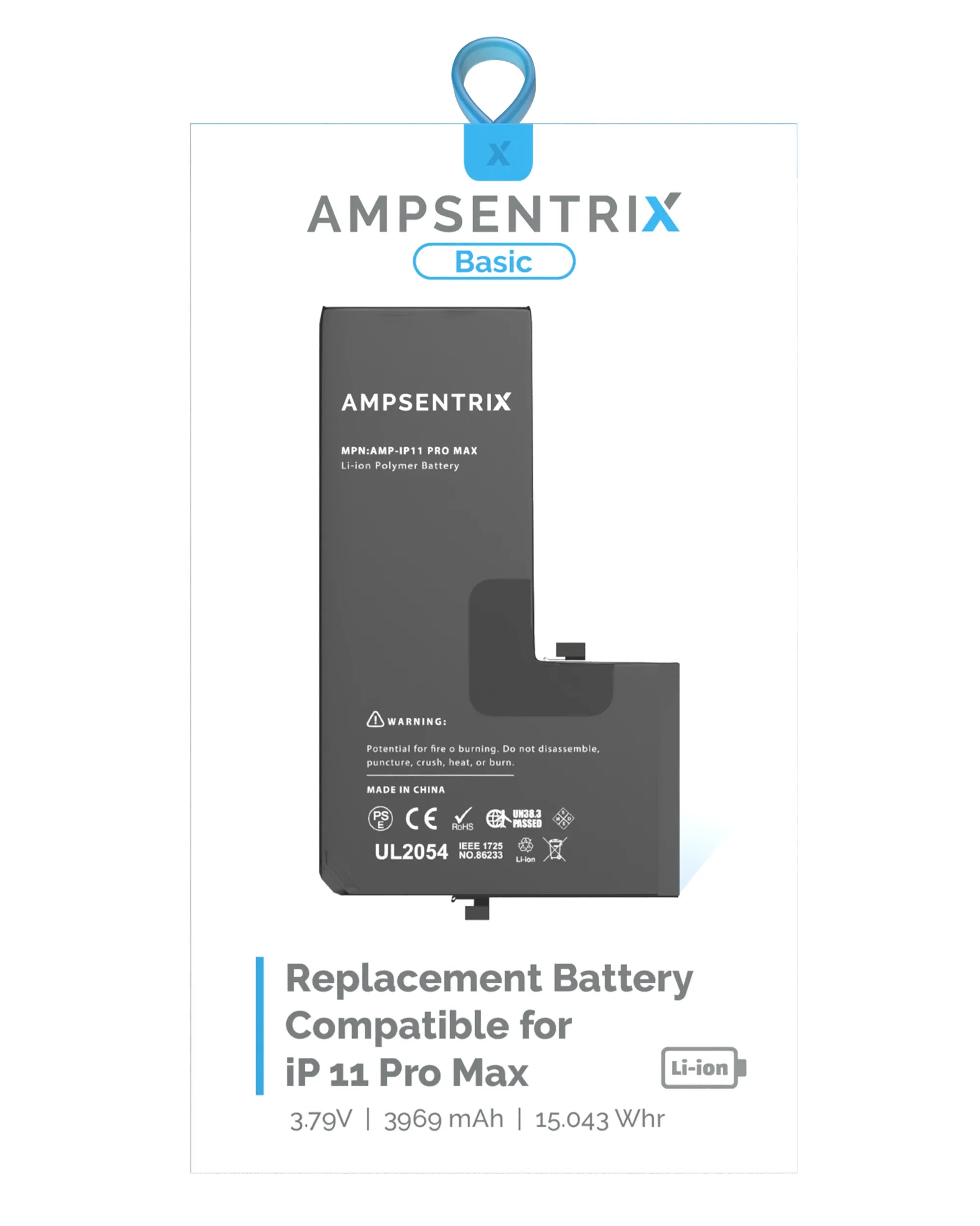 Replacement Battery For iPhone 11 Pro Max (Standard)