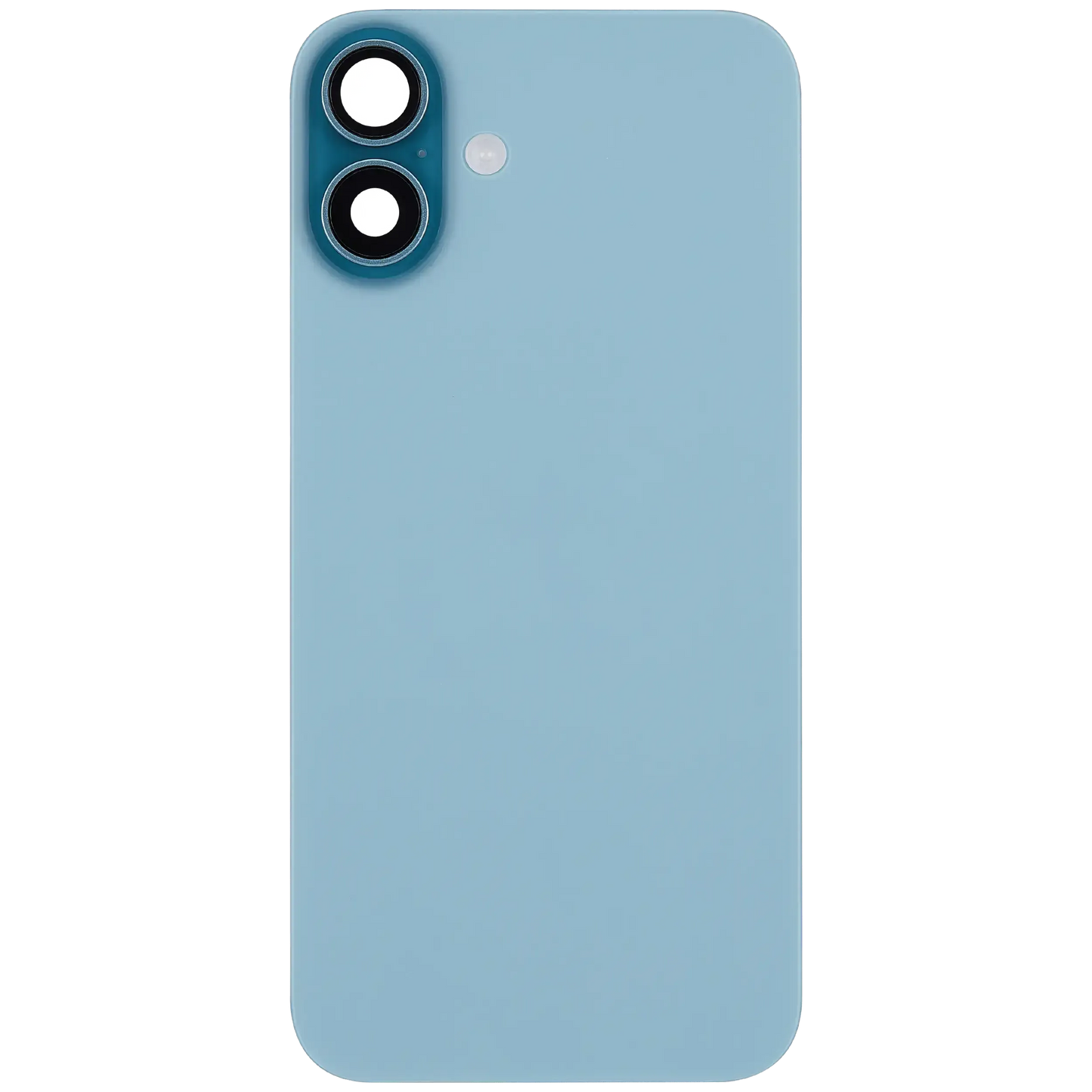 Back Glass w/ MagSafe Magnet & NFC & Flashlight Flex For iPhone 16 Plus (Pull) (Teal)