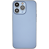 Back Housing W/ Charging Port Flex & Small Parts For iPhone 13 Pro (EU / Global Version) (Used OEM) (Pull) (Sierra Blue)