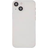 Back Housing W/ Charging Port Flex & Small Parts For iPhone 13 Mini (US Version) (Used OEM) (Pull) (Starlight)