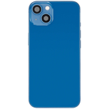 Back Housing W/ Charging Port Flex & Small Parts For iPhone 13 (US Version) (Used OEM) (Pull) (Blue)