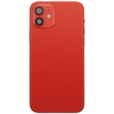 Back Housing W/ Charging Port Flex & Small Parts For iPhone 12 (EU / Global Version) (Used OEM) (Pull) (Red)