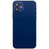 Back Housing W/ Charging Port Flex & Small Parts For iPhone 12 (EU / Global Version) (Used OEM) (Pull) (Blue)