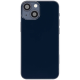 Back Housing W/ Charging Port Flex & Small Parts For iPhone 13 Mini (EU / Global Version) (Used OEM) (Pull) (Midnight)