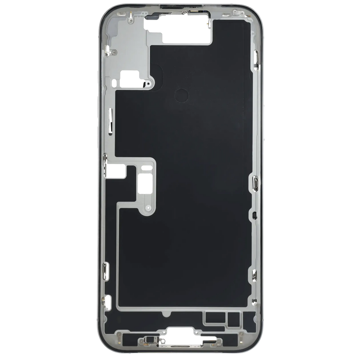 Mid-Frame Housing W/ Small Parts For iPhone 16 Pro Max (US Version) (Pull) (White Titanium)