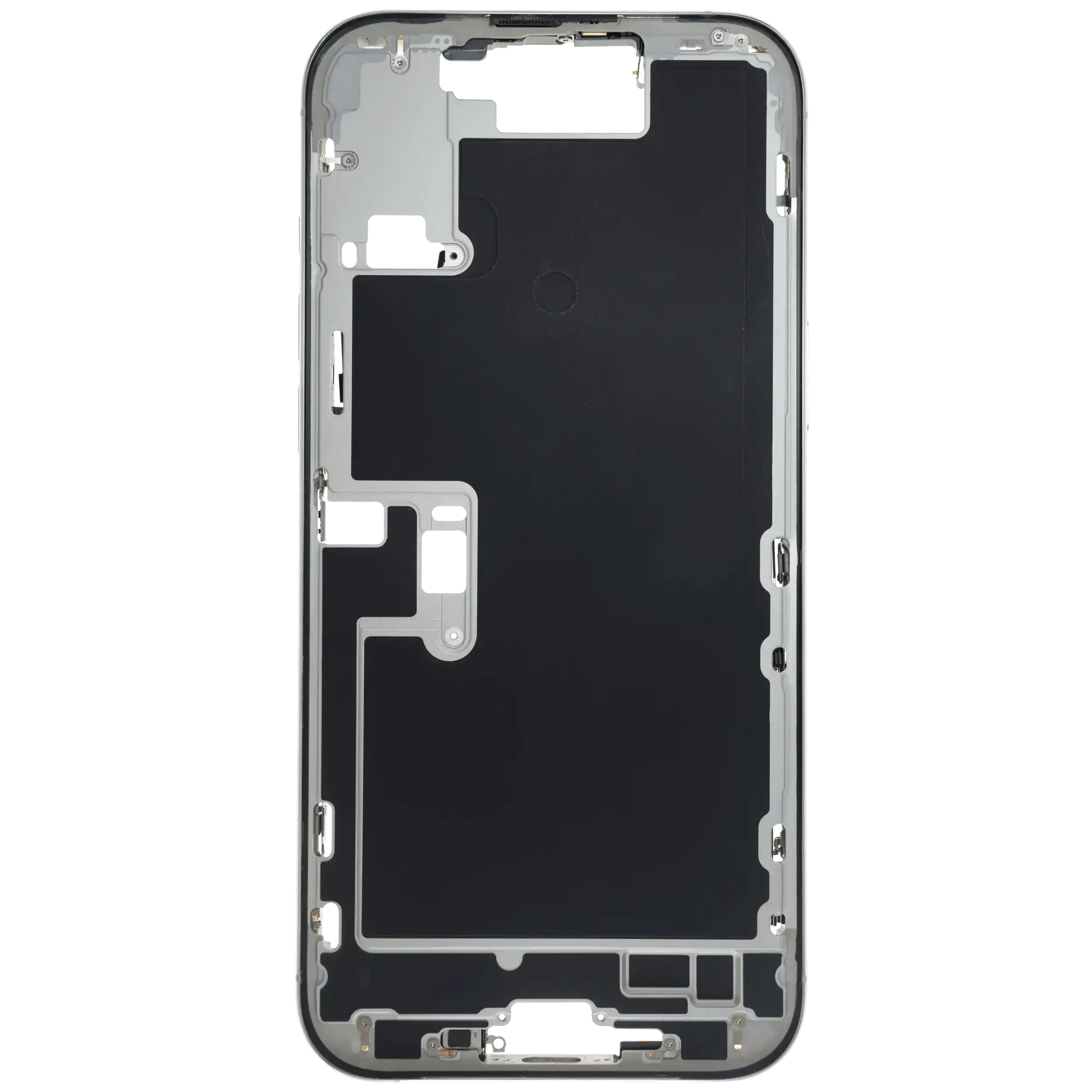 Mid-Frame Housing W/ Small Parts For iPhone 16 Pro Max (US Version) (Pull) (White Titanium)
