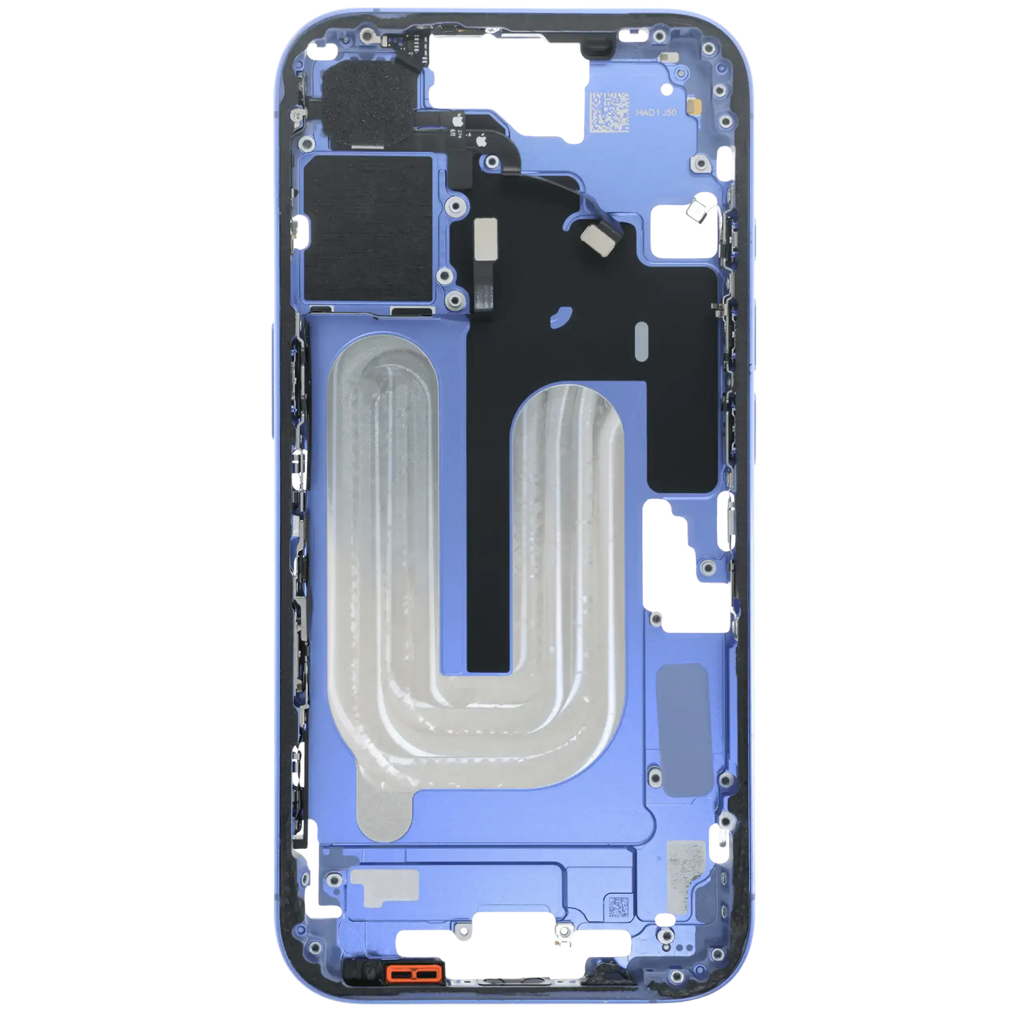 Mid-Frame Housing W/ Small Parts For iPhone 16 (US Version) (Pull) (Ultramarine)