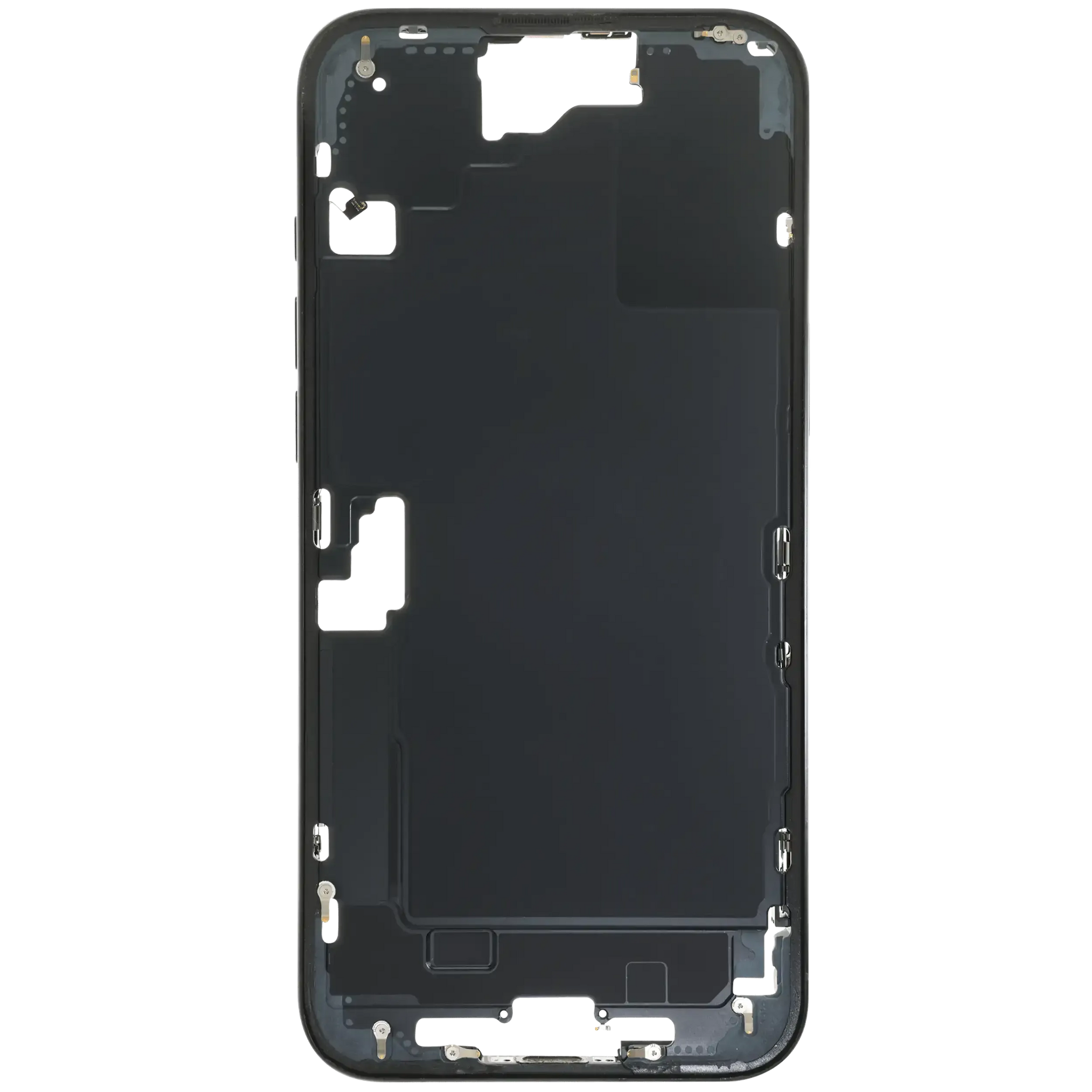 Mid-Frame Housing W/ Small Parts For iPhone 16 Plus (US Version) (Pull) (Black)