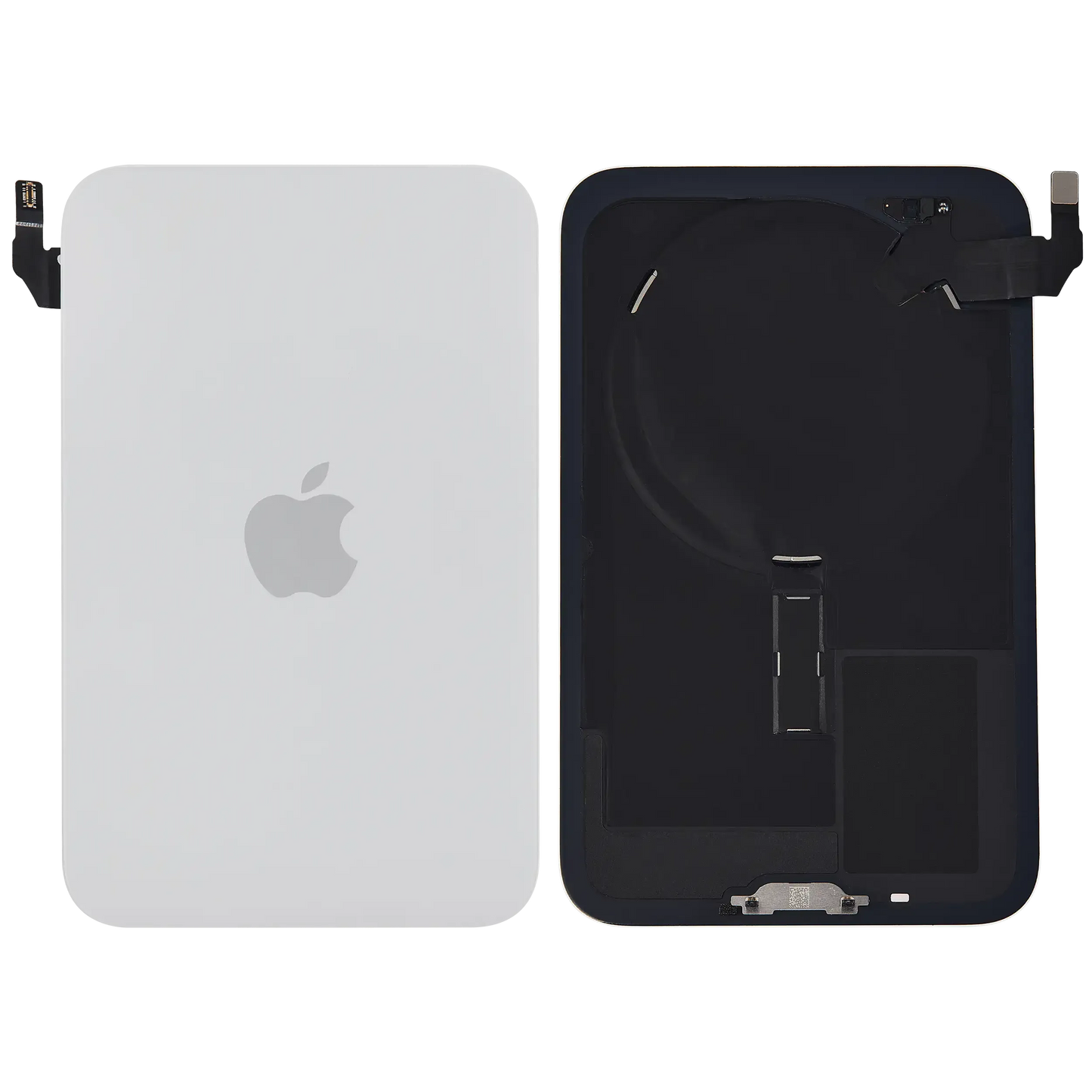 Back Glass w/ MagSafe Magnet & NFC For iPhone 17 Pro Max (Pull) (Silver)