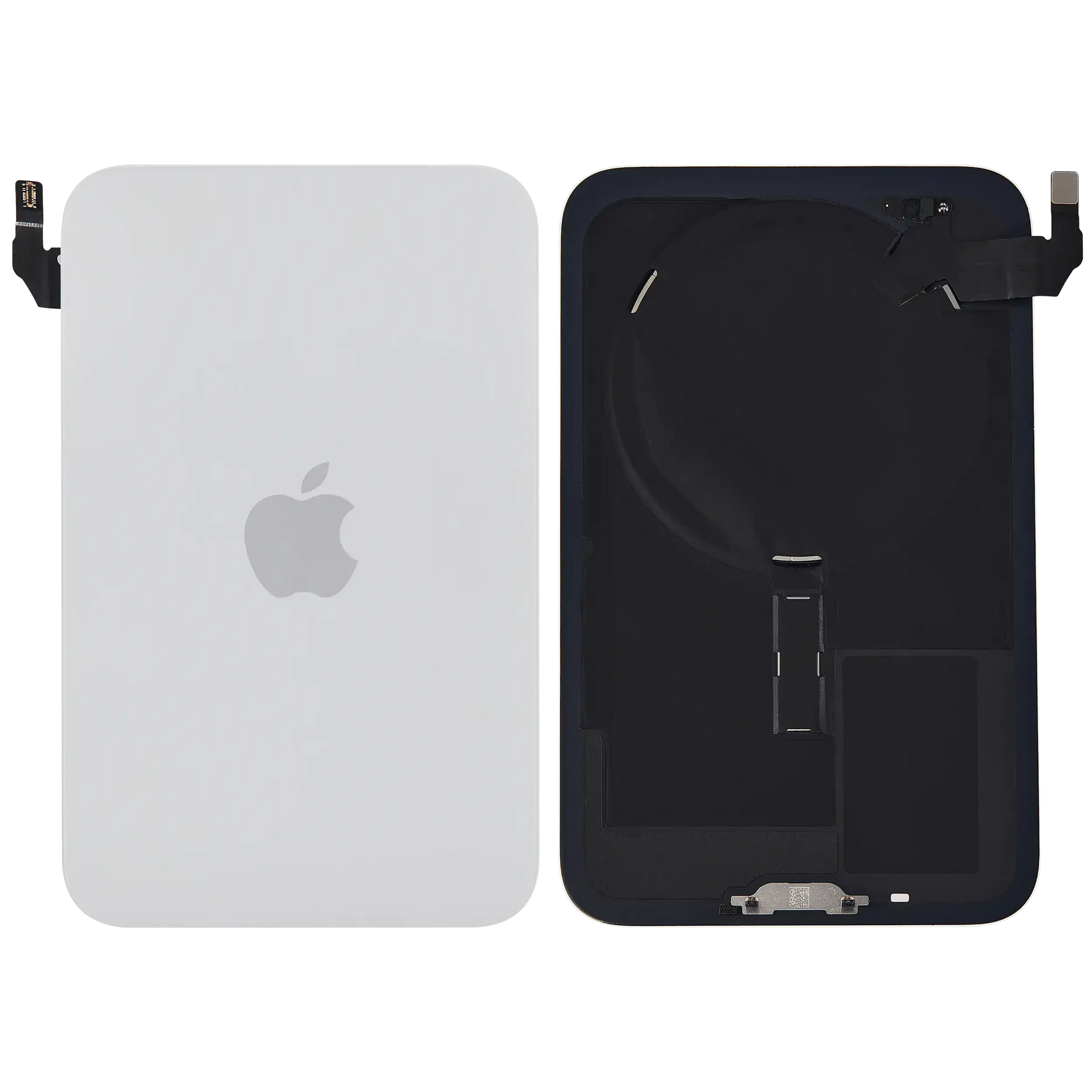 Back Glass w/ MagSafe Magnet & NFC For iPhone 17 Pro Max (Pull) (Silver)