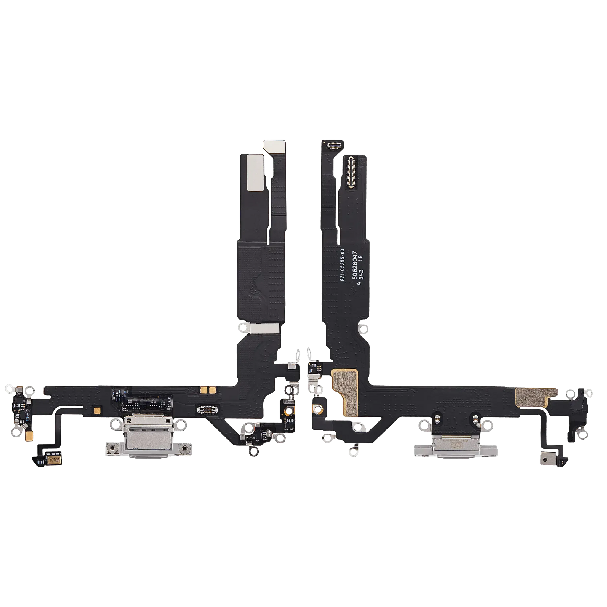 Charging Port Flex Cable For iPhone 17 (Pull) (White)