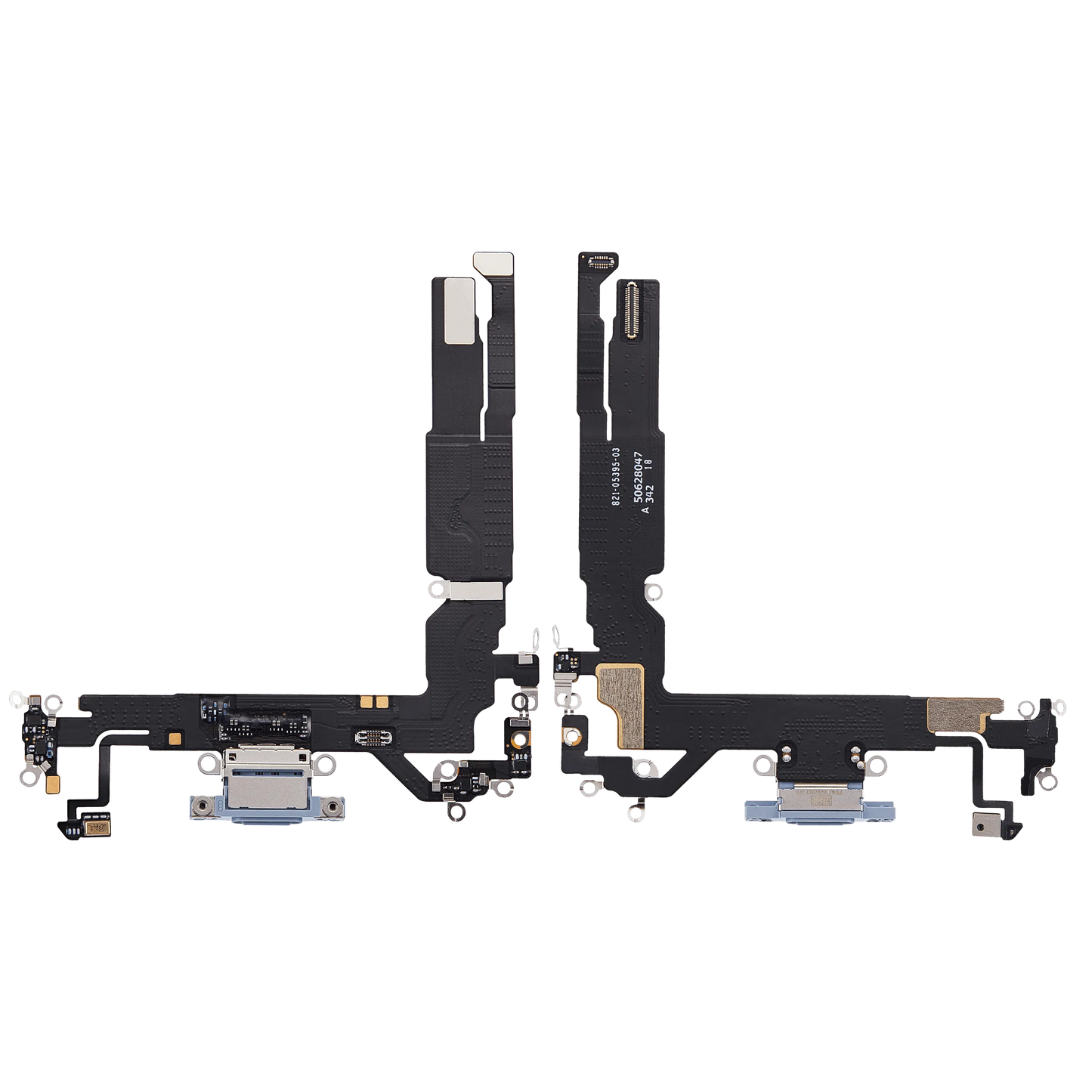 Charging Port Flex Cable For iPhone 17 (Pull) (Mist Blue)