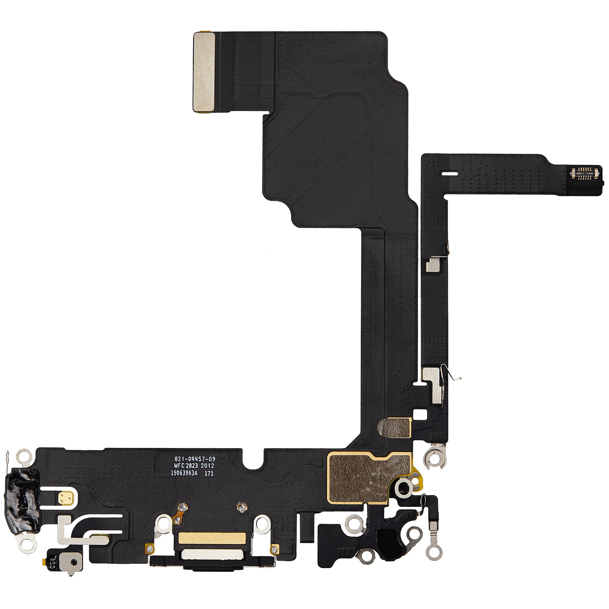 Charging Port Flex Cable For iPhone 15 Pro (Pull) (Black Titanium)