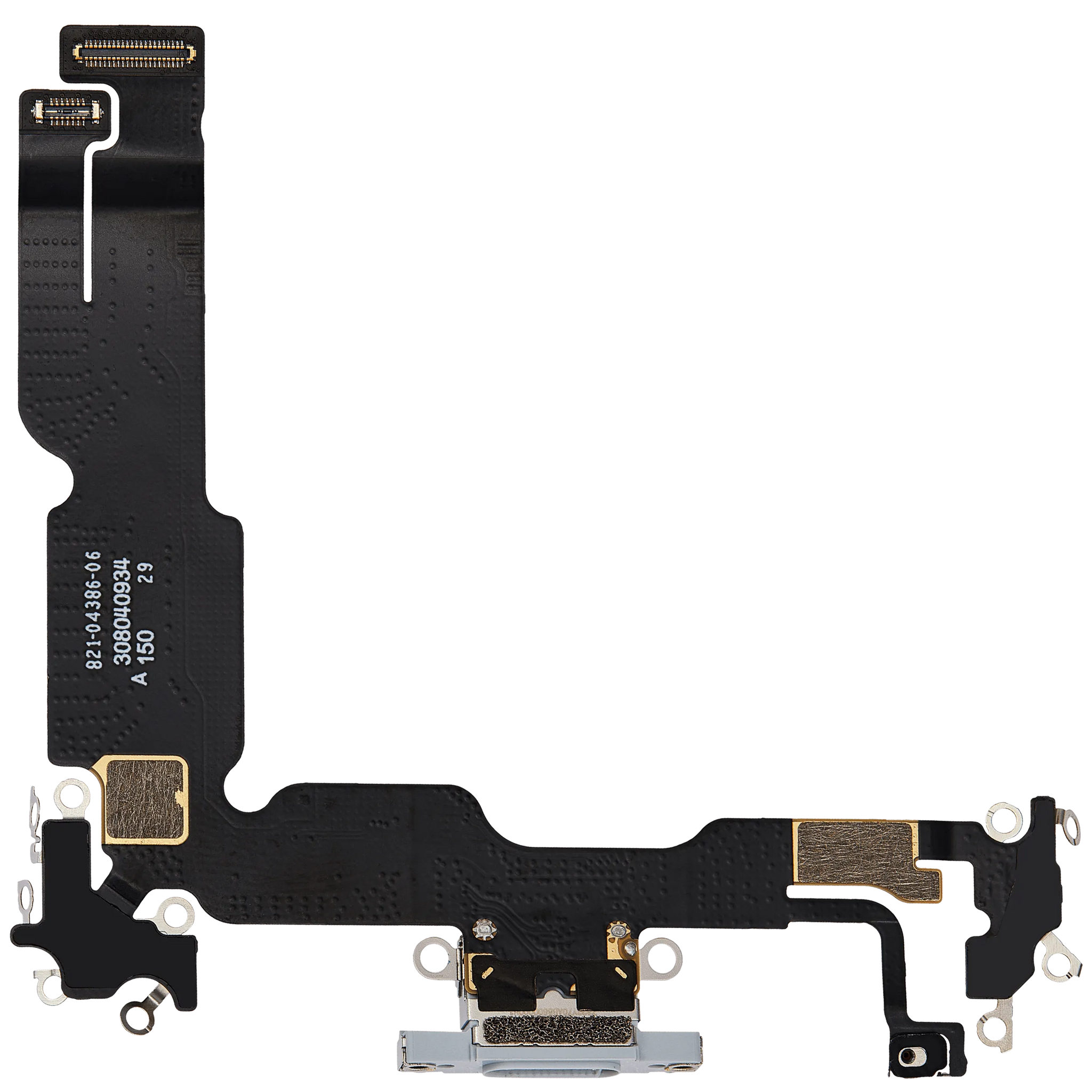 Charging Port Flex Cable For iPhone 15 Plus (Pull) (Blue)