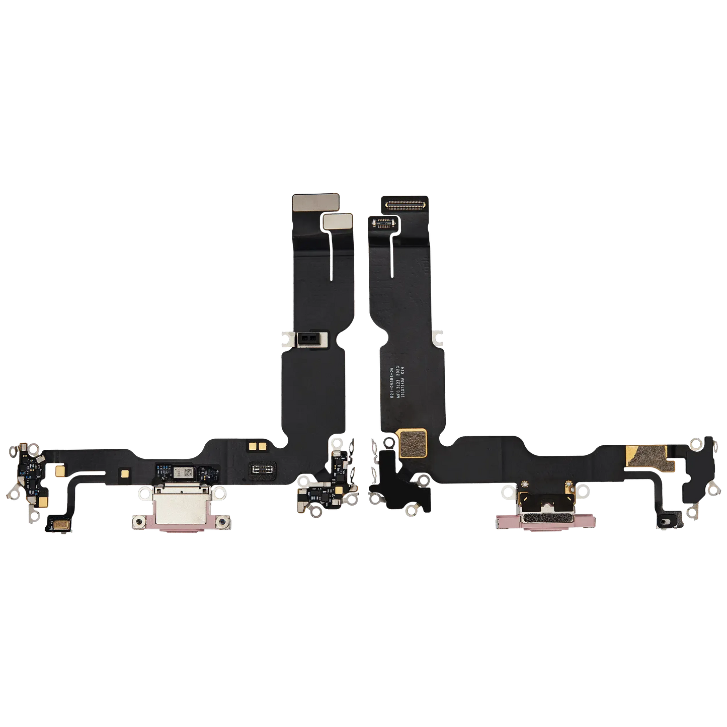 Charging Port Flex Cable For iPhone 15 Plus (Pull) (Pink)