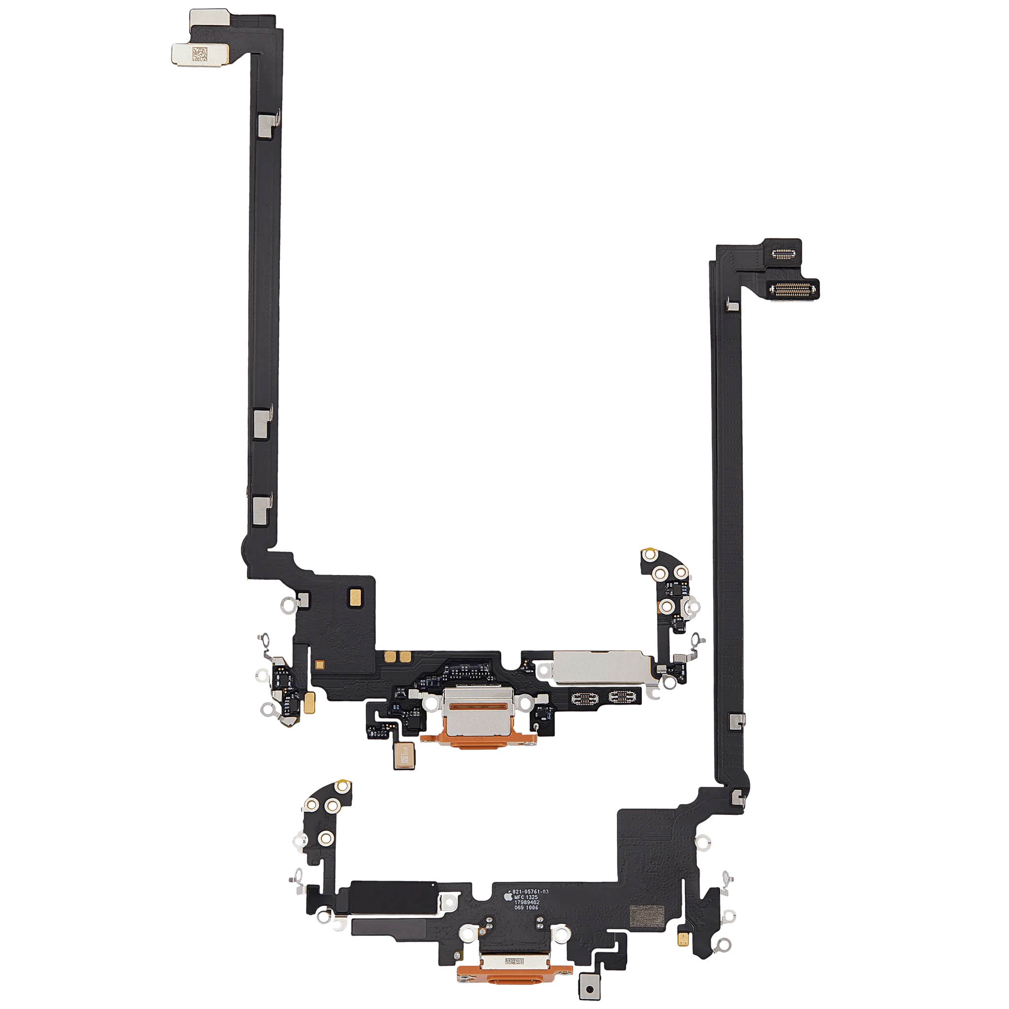 Charging Port Flex Cable For iPhone 17 Pro Max (Pull) (US Version) (Cosmic Orange)