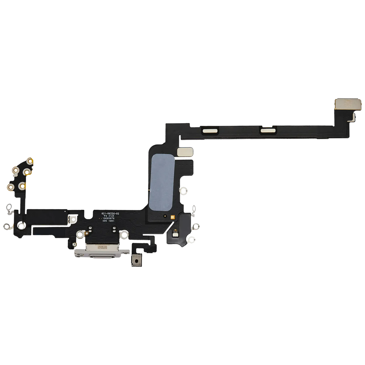 Charging Port Flex Cable For iPhone 17 Pro (Pull) (International Version) (Silver)